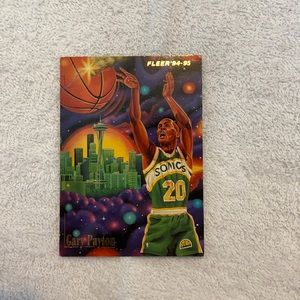 Gary Payton fleer ‘94-95 card